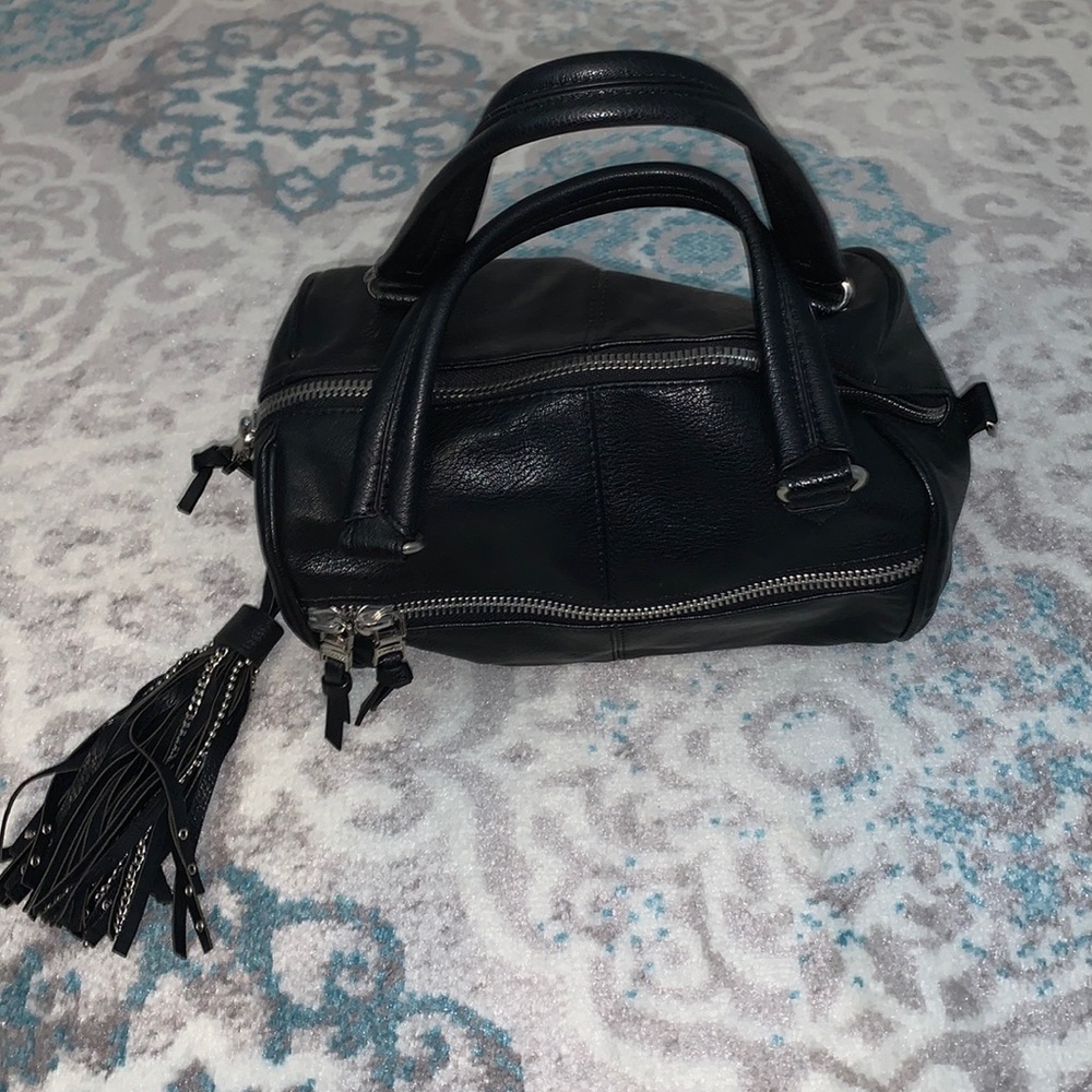 Express Bowler Purse with Tassel